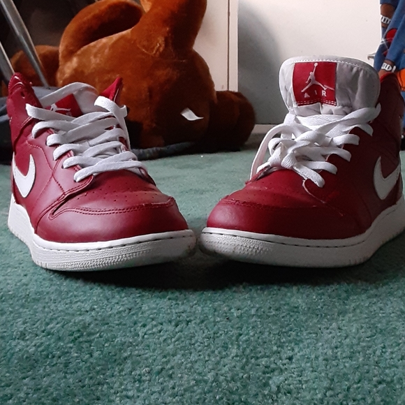 Air jordan 1 red and white - Picture 6 of 7